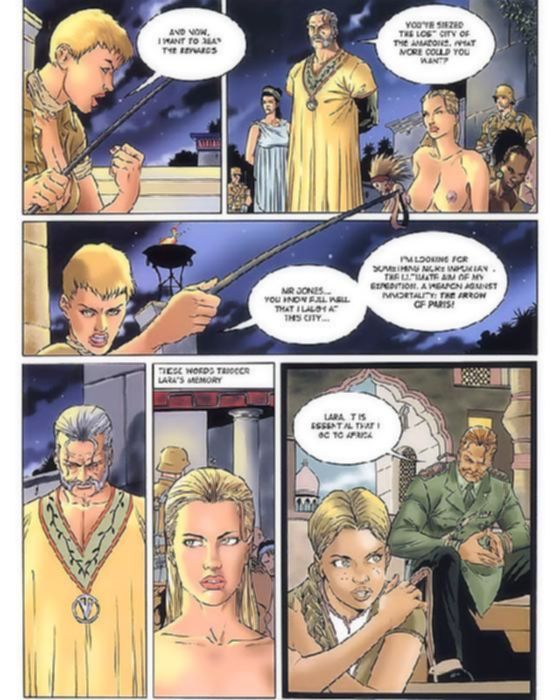 Горячий порно комикс об оргиях в Древнем Риме